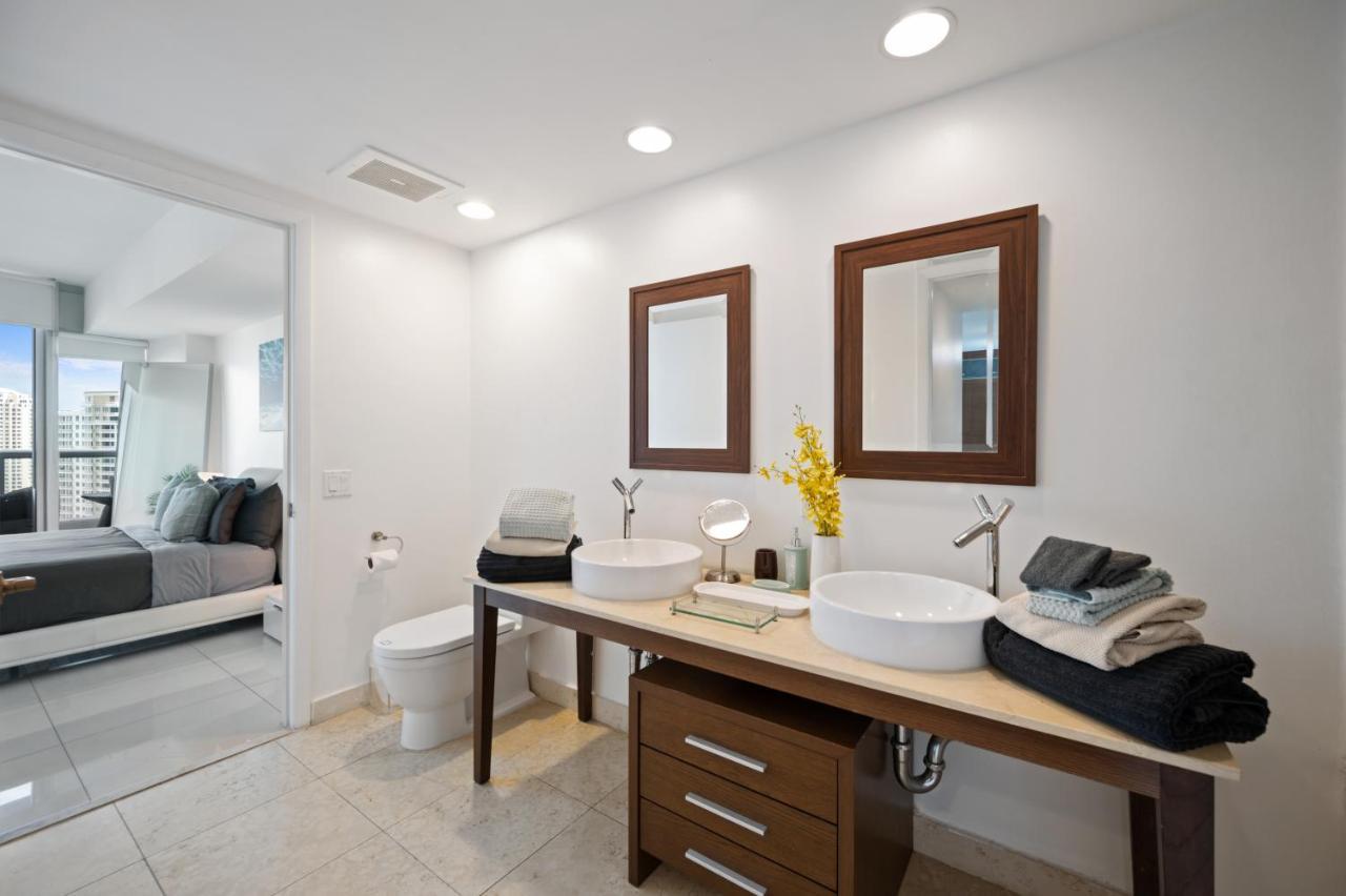 מיאמי Icon Brickell-29Th Floor Ocean Views-Free Spa מראה חיצוני תמונה